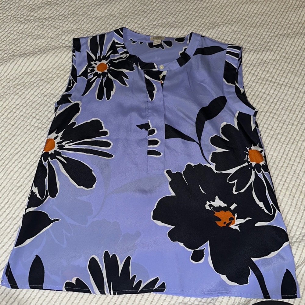 J. Crew Floral Top